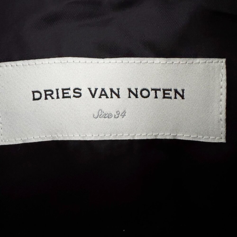 Dries Van Noten "Ramblas" Fireworks Print Belted Jacket, size 34 (XS/S) - Picture 6 of 11